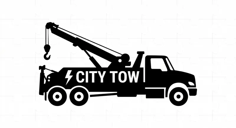 Bold Black White Business Logos