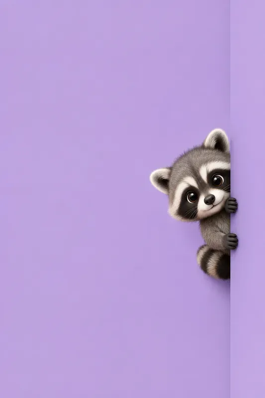 Cute Peekaboo Character Posters
