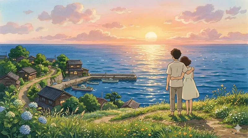Cozy Summer Seaside Landscapes