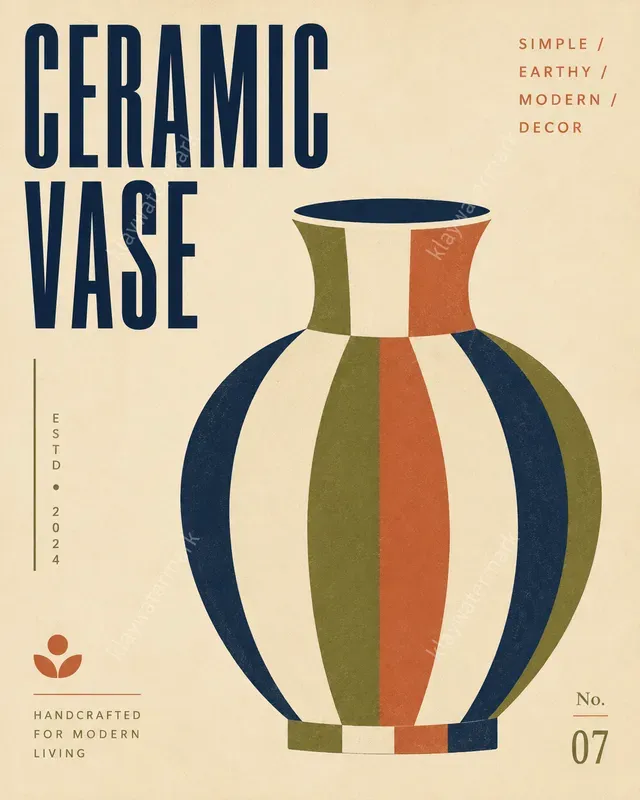 Minimal Editorial Object Posters