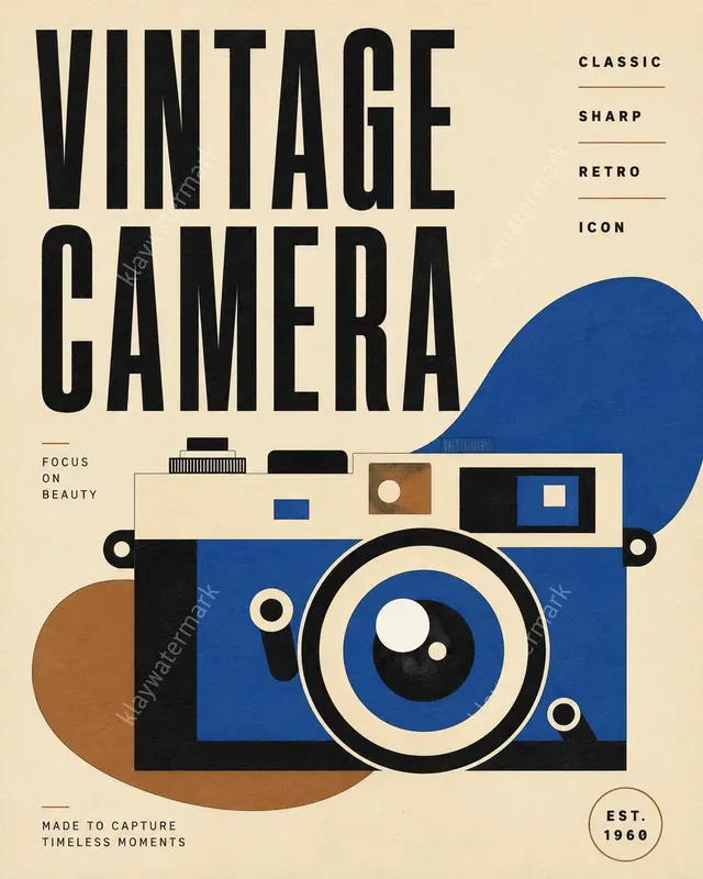 Minimal Editorial Object Posters