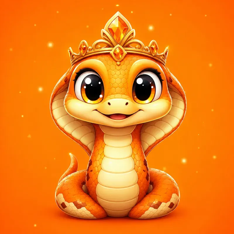 Cute Reptile Mascot Generator