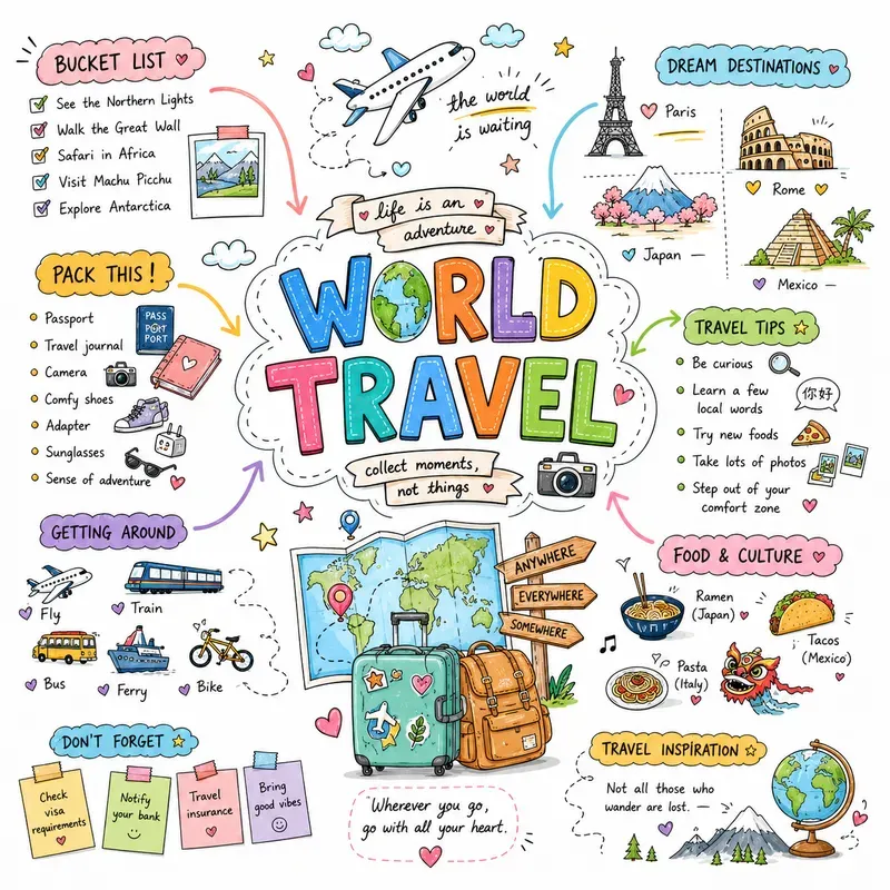 Handdrawn Doodle Mind Map Gens