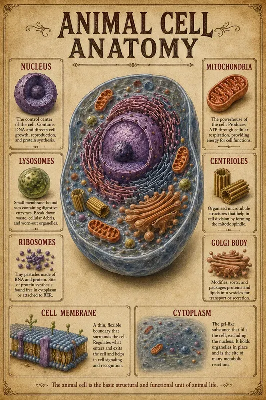 Vintage Anatomy Infographic Posters