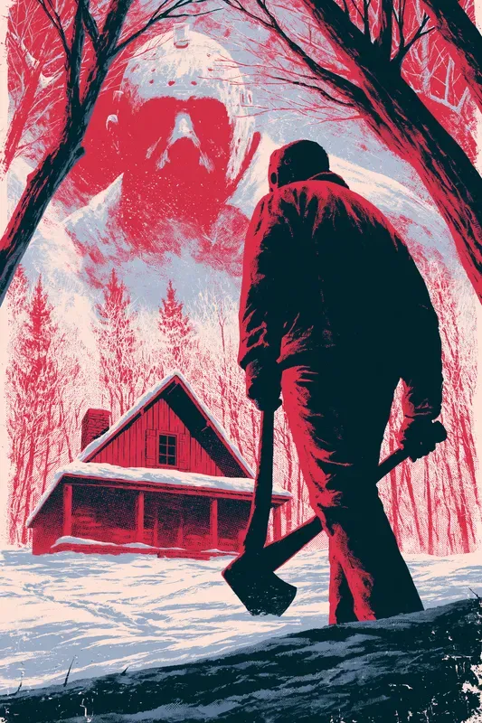Vintage Horror Movie Poster Art Prints