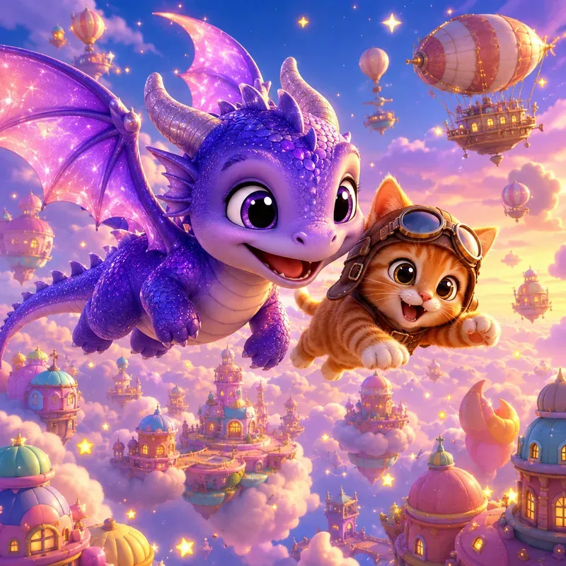 Whimsical Animal Adventures