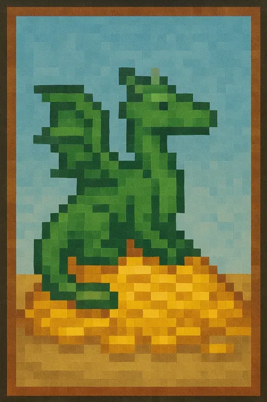 Minecraft Style Custom Pixel Paintings