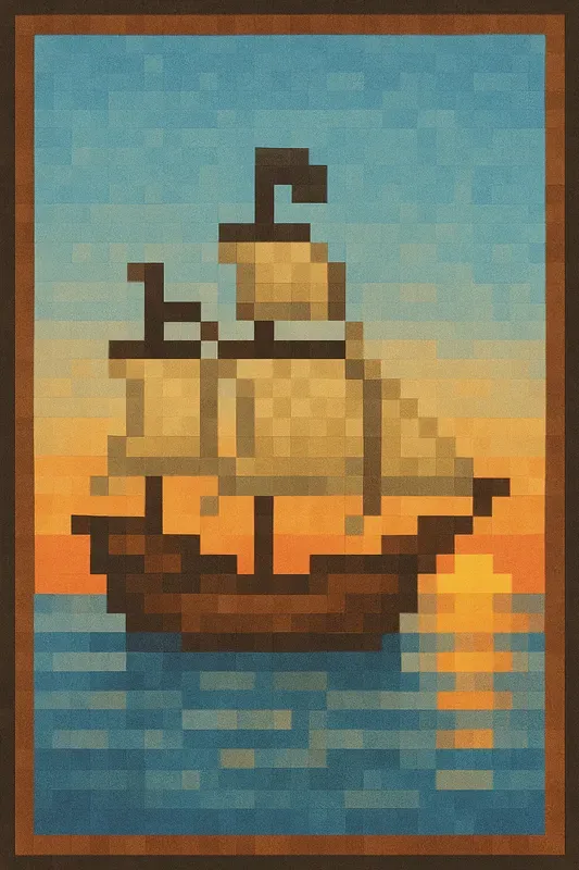 Minecraft Style Custom Pixel Paintings