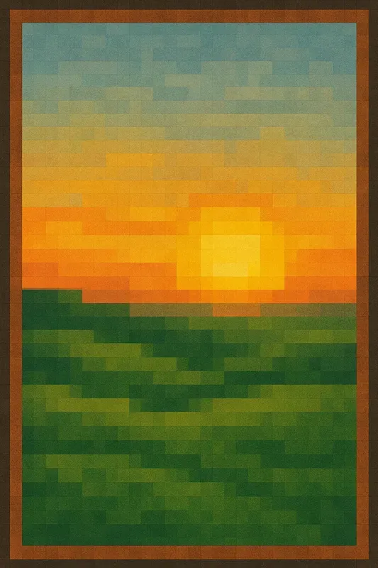 Minecraft Style Custom Pixel Paintings