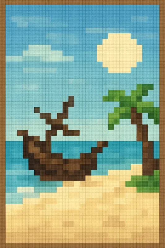 Minecraft Style Custom Pixel Paintings