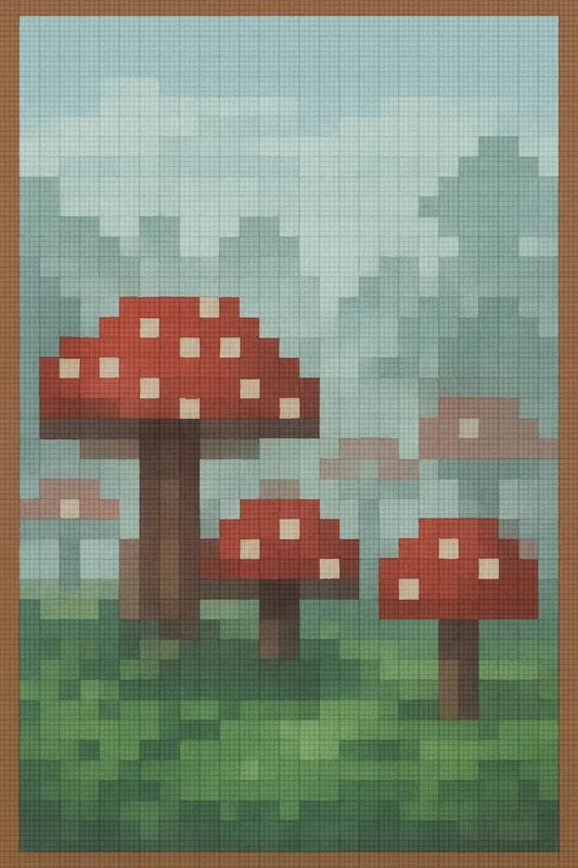 Minecraft Style Custom Pixel Paintings