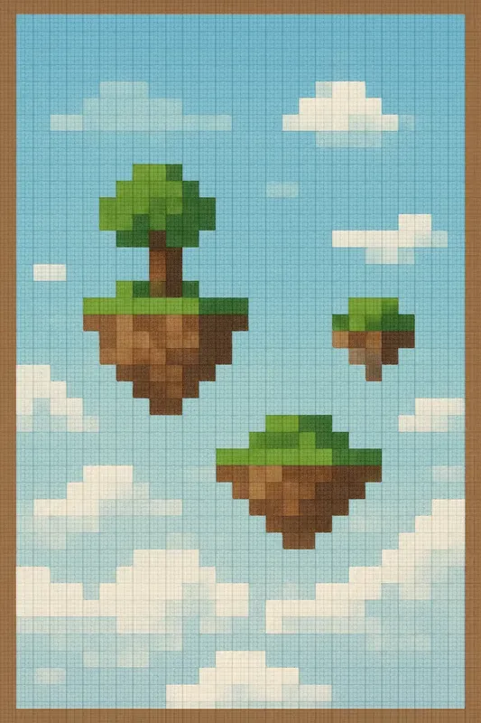Minecraft Style Custom Pixel Paintings