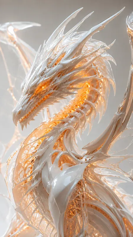 Organic Crystal Sculptures