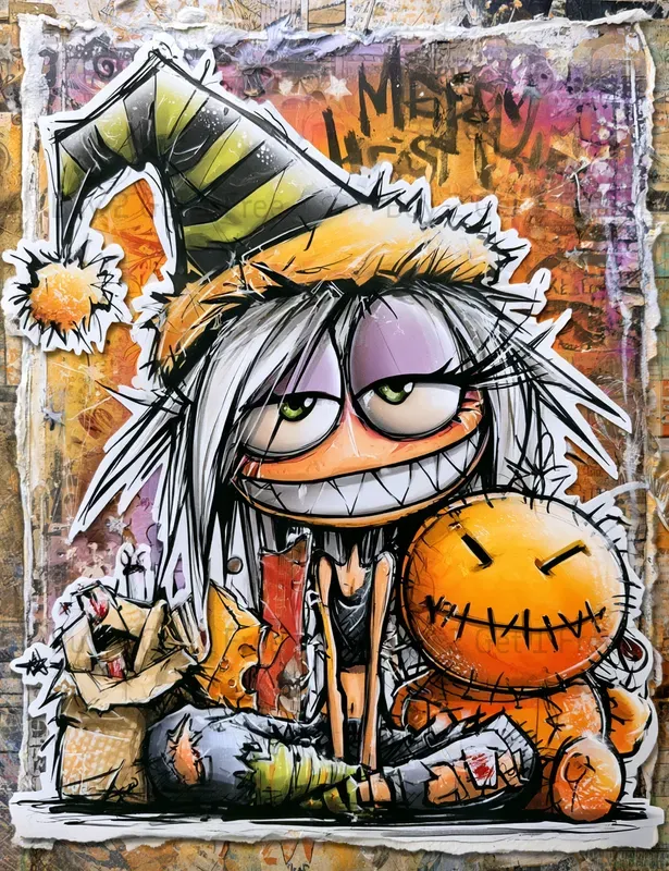 Merry Christmas Monster Junk Journals
