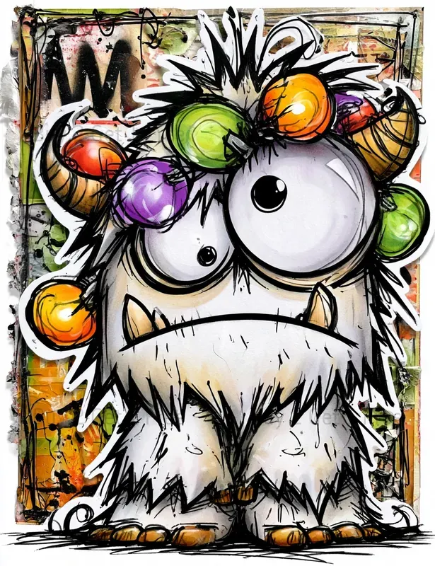 Merry Christmas Monster Junk Journals