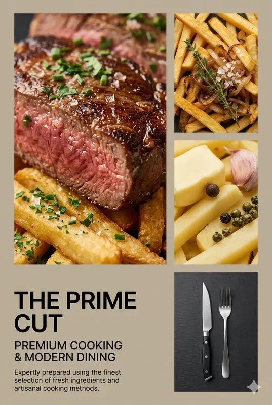 Food Poster Template Editorial Layouts