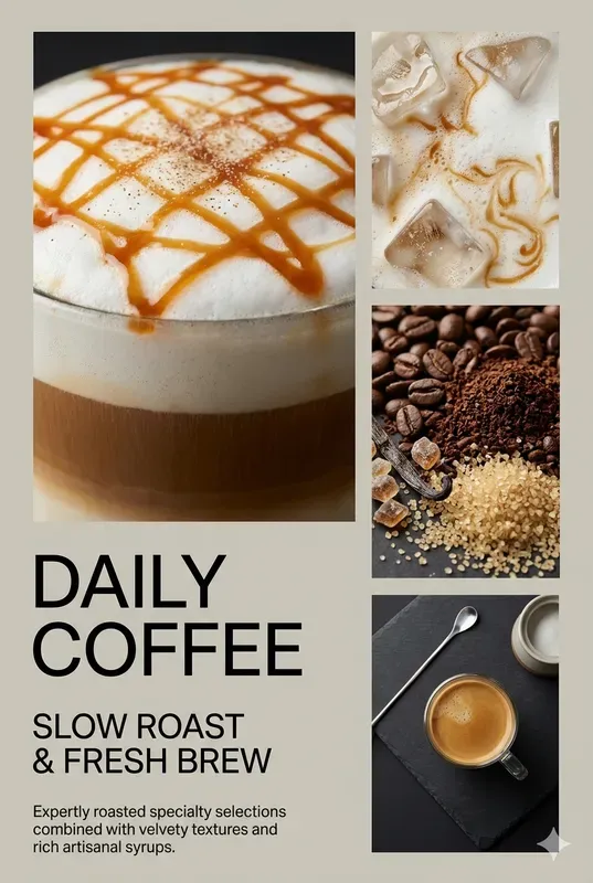 Food Poster Template Editorial Layouts