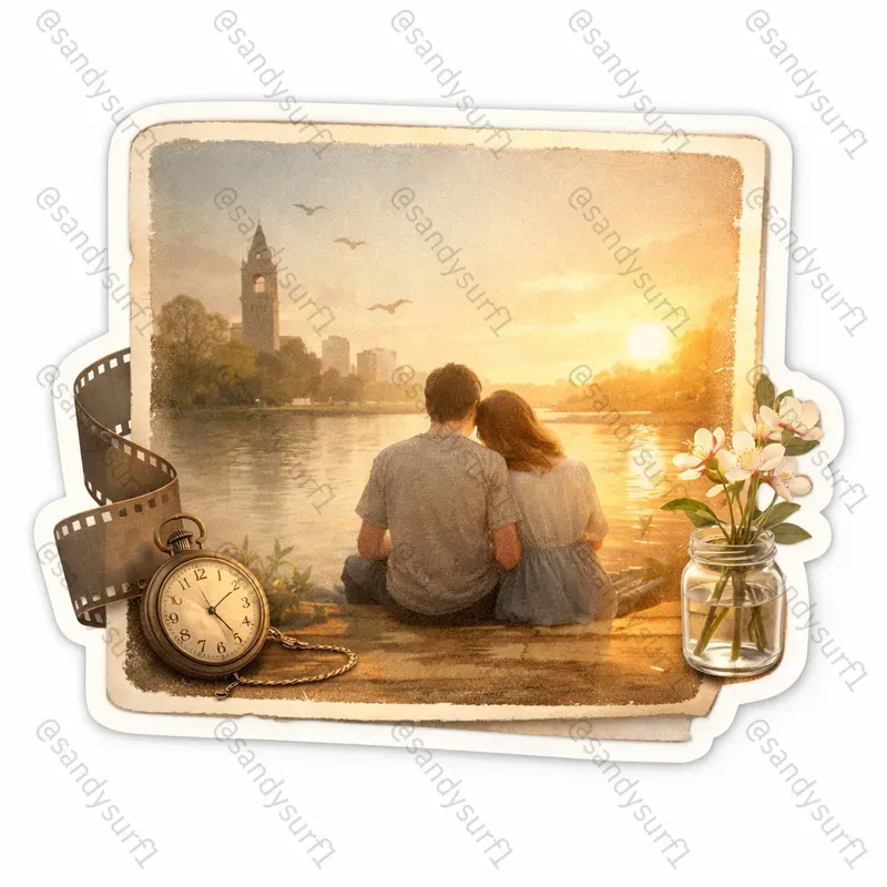 Timeless Valentine Love Stickers
