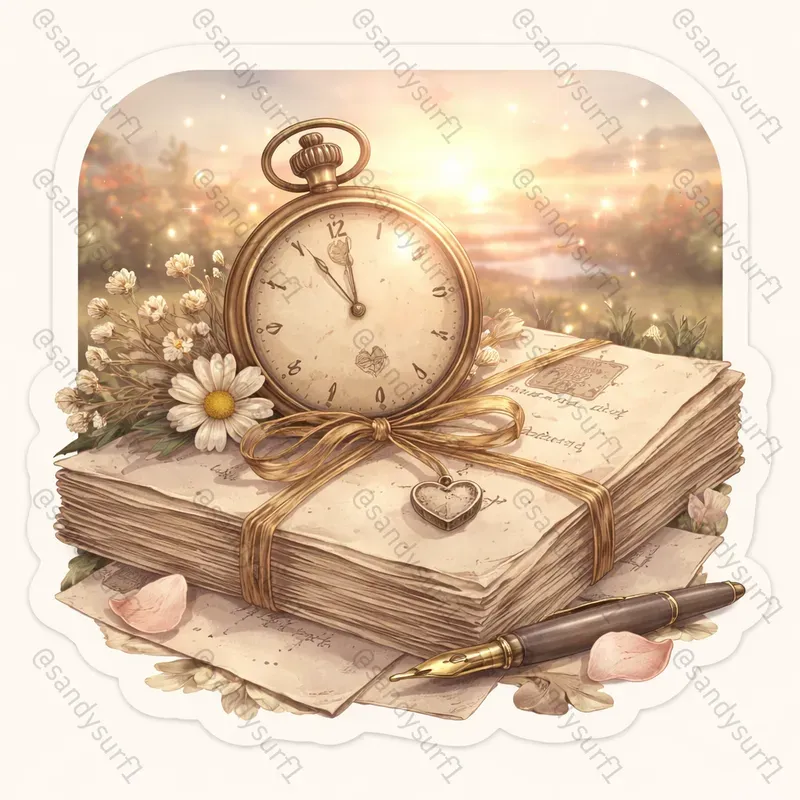 Timeless Valentine Love Stickers