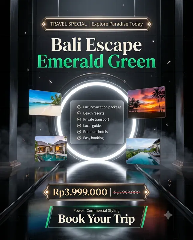 Luxury Portal Promo Poster Generator