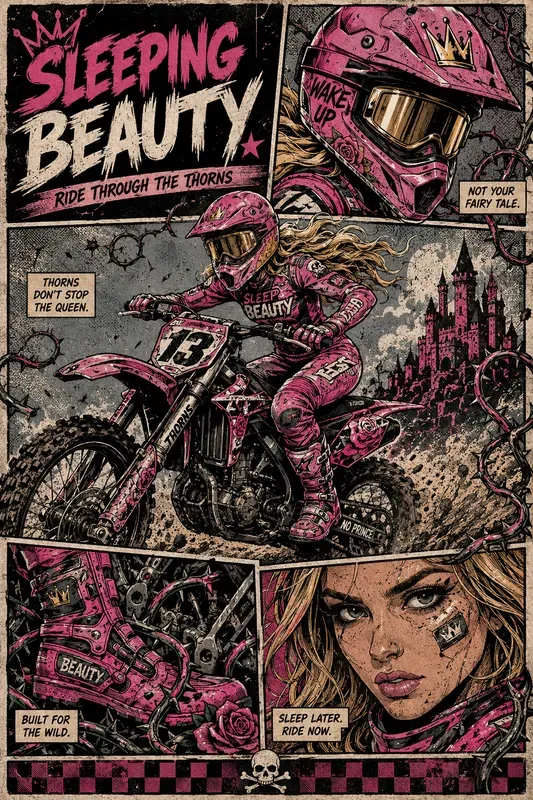 Pop Punk Fairytale Comic Posters