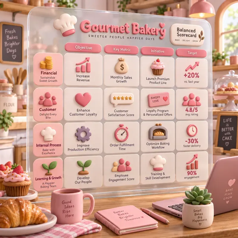 3D Business Infographic Dashboards