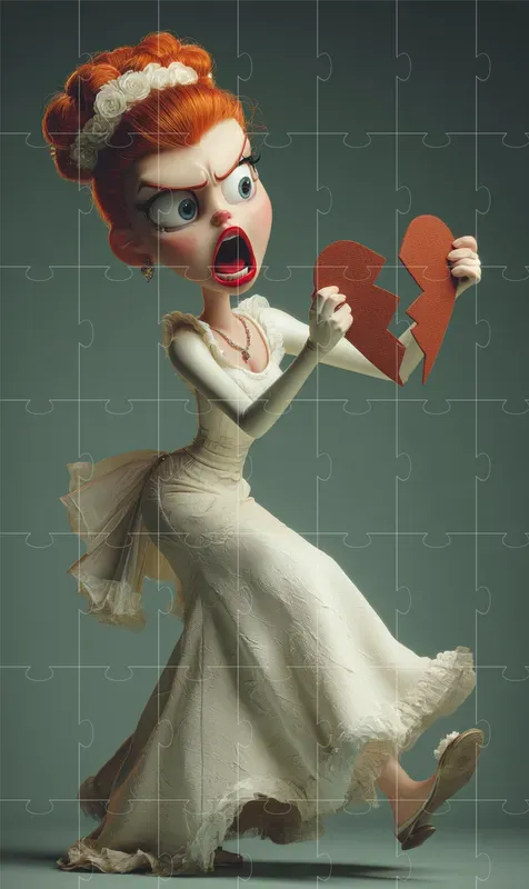 Surreal And Whimsical Wedding Scenes