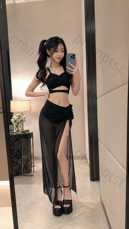 Fashion Fit Check Mirror Selfies