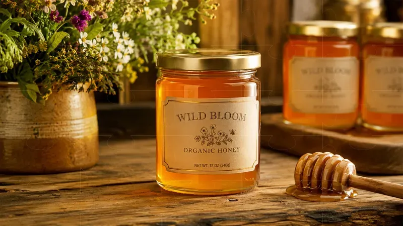 Artisanal Gourmet Packaged Food Photos