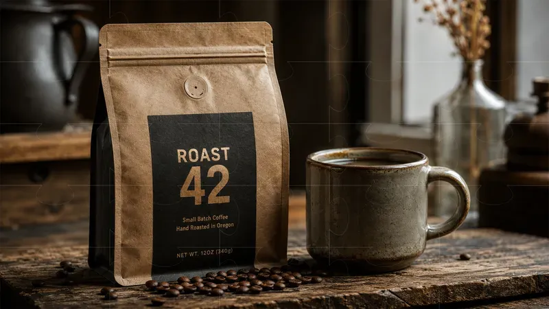 Artisanal Gourmet Packaged Food Photos