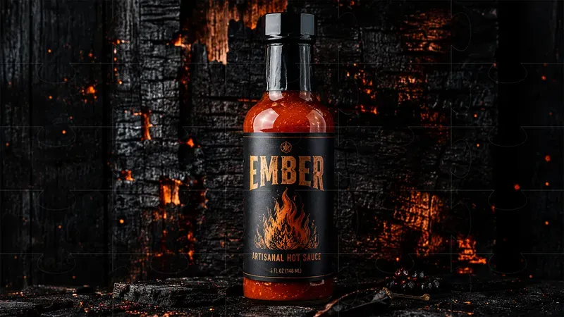 Artisanal Gourmet Packaged Food Photos
