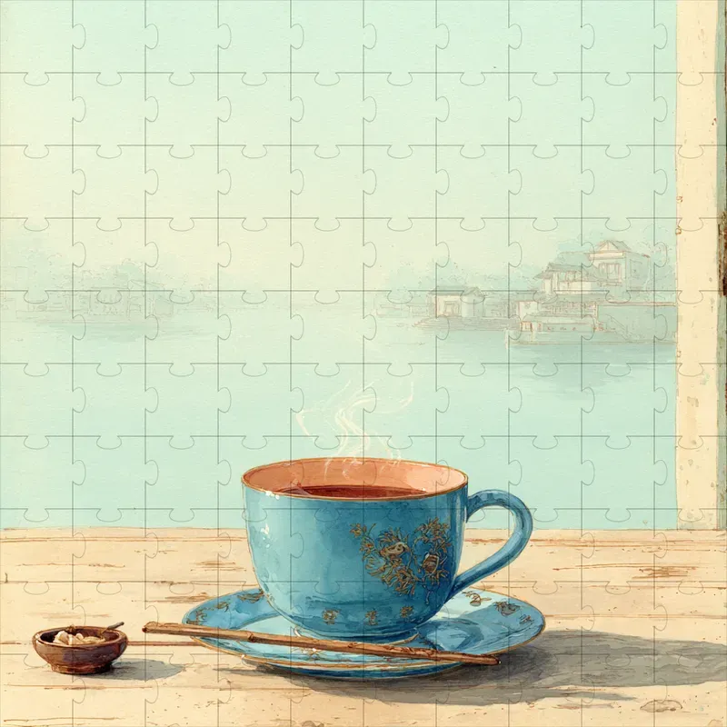 Oil Storybook Painted Nostalgic Art