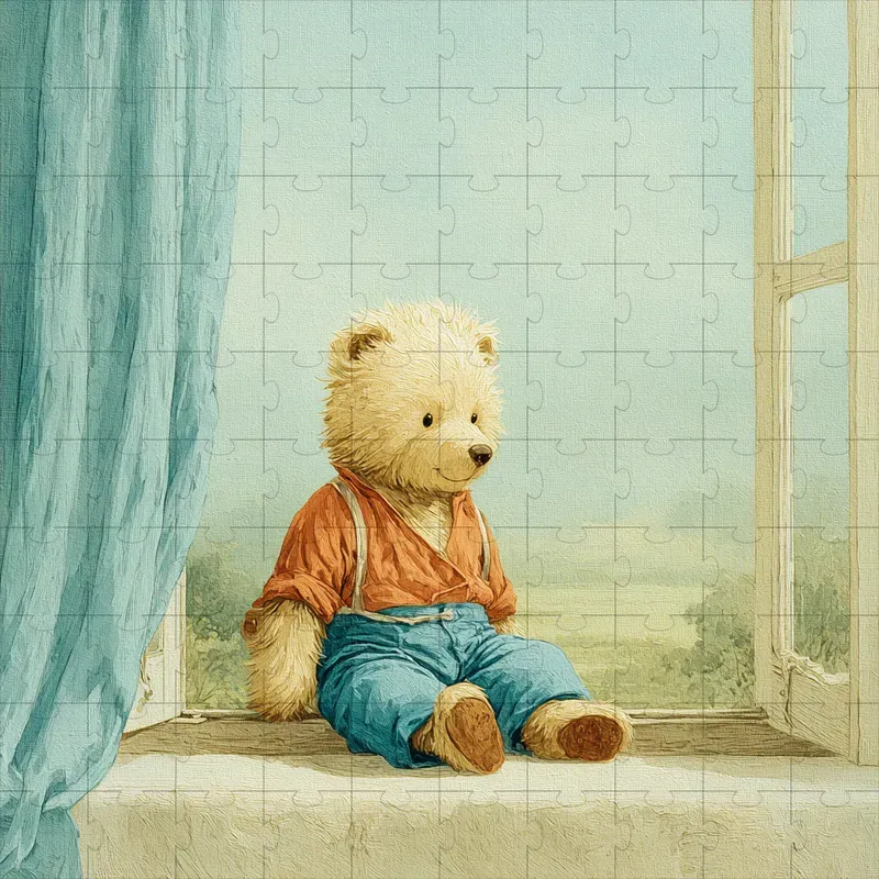 Oil Storybook Painted Nostalgic Art