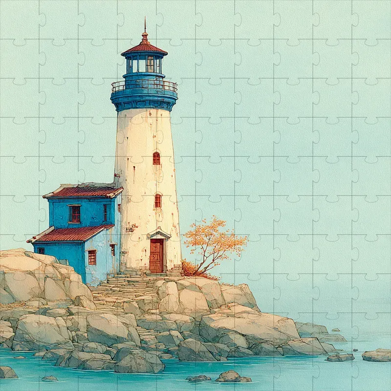 Oil Storybook Painted Nostalgic Art