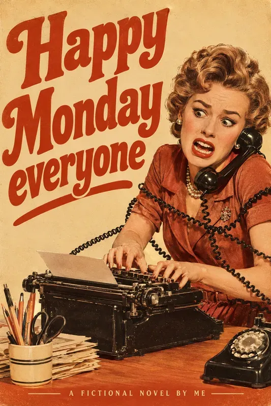 Sassy Retro Book Cover Posters