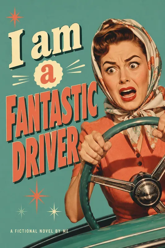 Sassy Retro Book Cover Posters