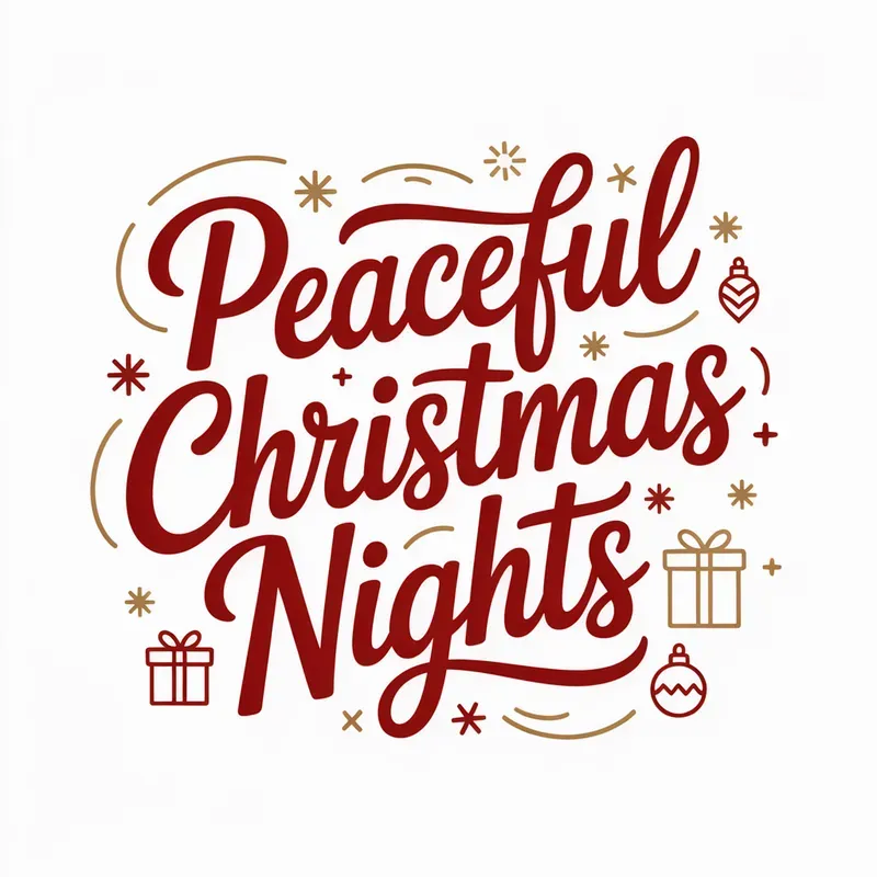 A Hand Lettered Christmas Greetings