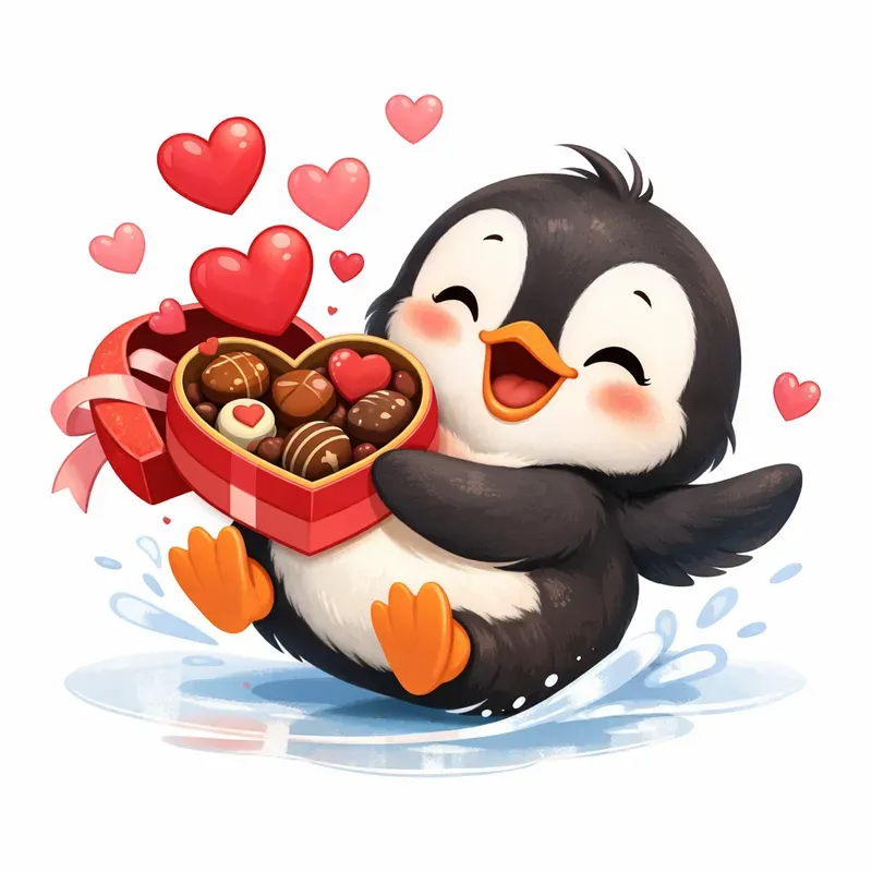 Adorable Valentines Day Animal Love