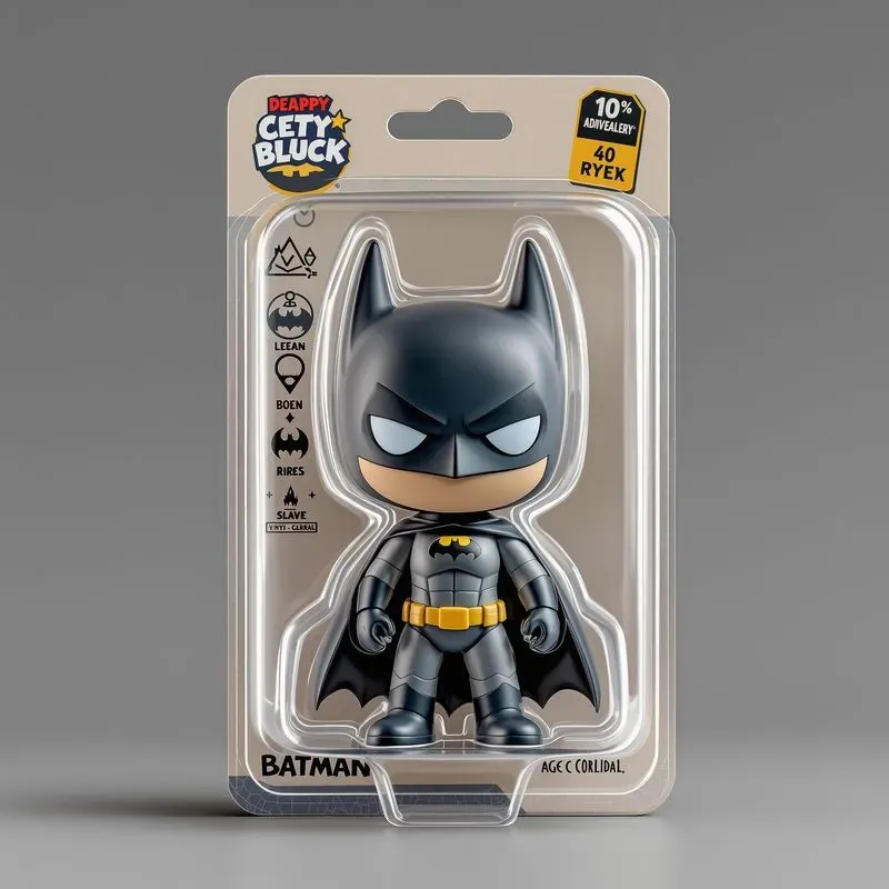 Collectible Toys In Their Blister Packs