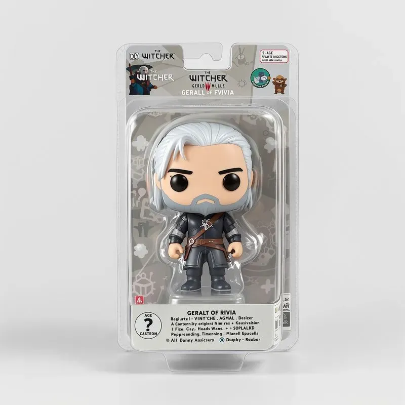 Collectible Toys In Their Blister Packs
