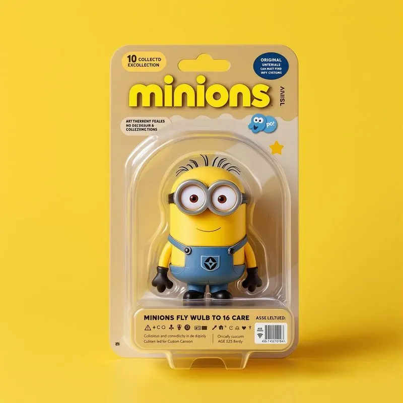 Collectible Toys In Their Blister Packs