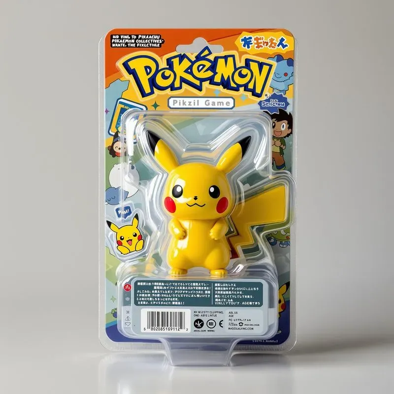 Collectible Toys In Their Blister Packs