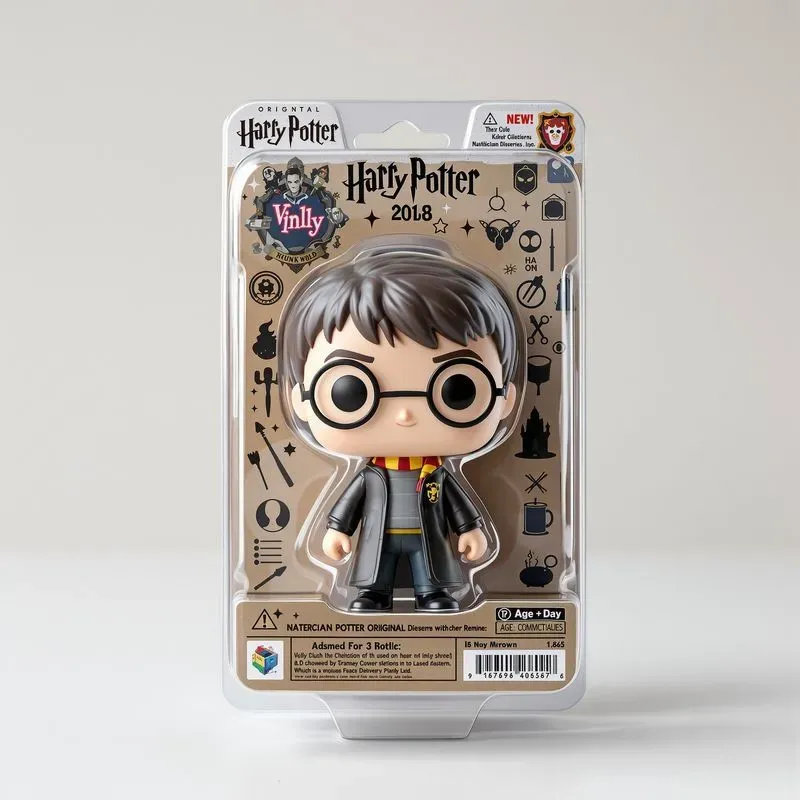Collectible Toys In Their Blister Packs