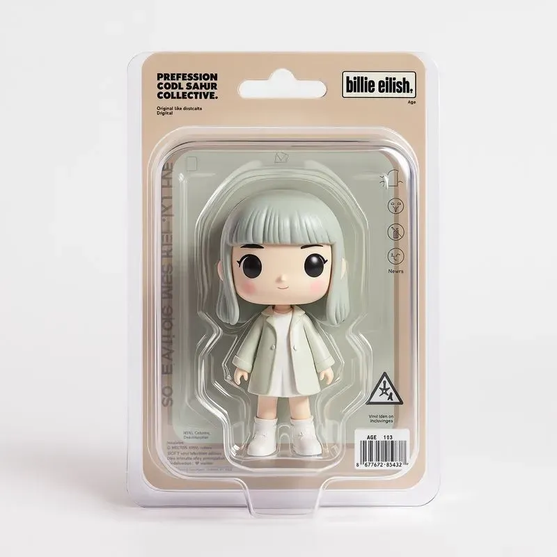 Collectible Toys In Their Blister Packs