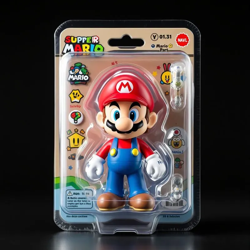 Collectible Toys In Their Blister Packs