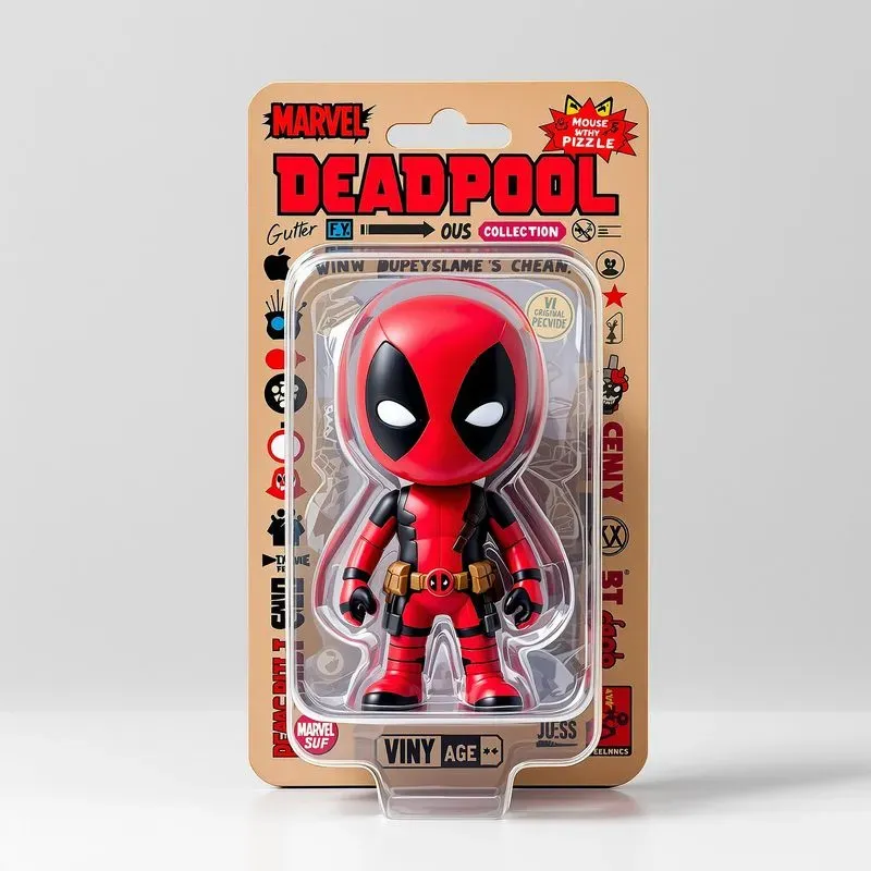 Collectible Toys In Their Blister Packs