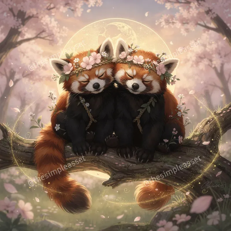 Ethereal Garden Animal Illustrations