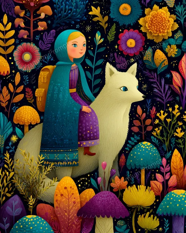 Magical Kids Fairytale Illustrations