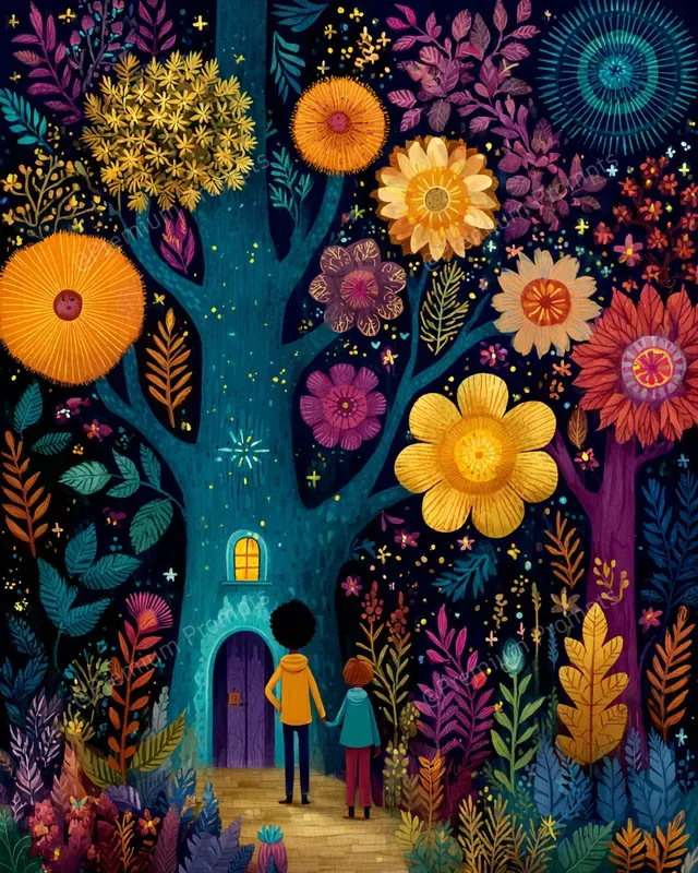 Magical Kids Fairytale Illustrations