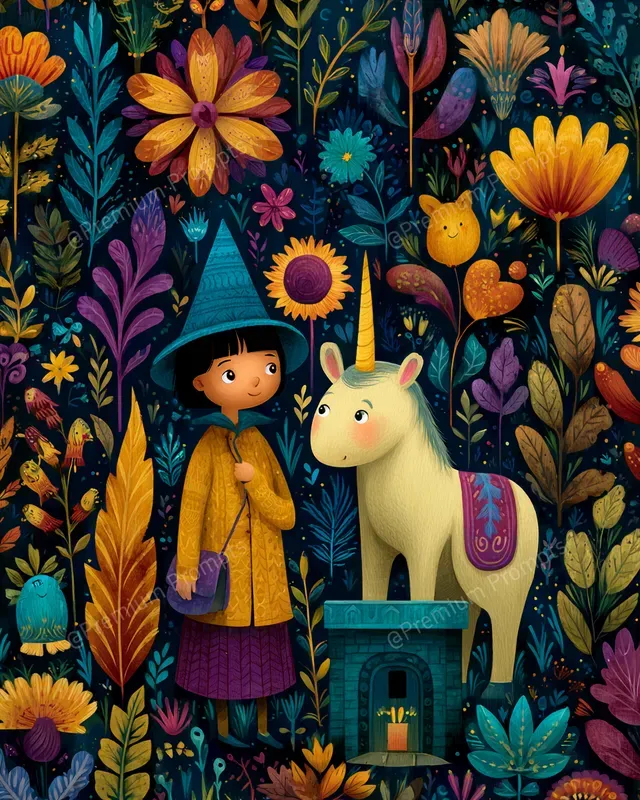 Magical Kids Fairytale Illustrations